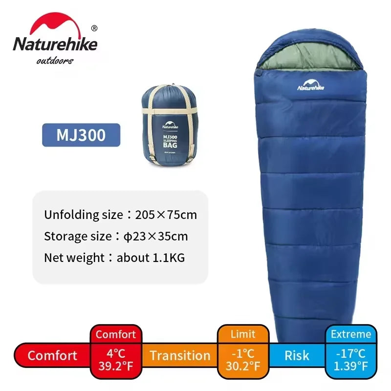 Sac de couchage Naturehike — MJ300 / MJ600