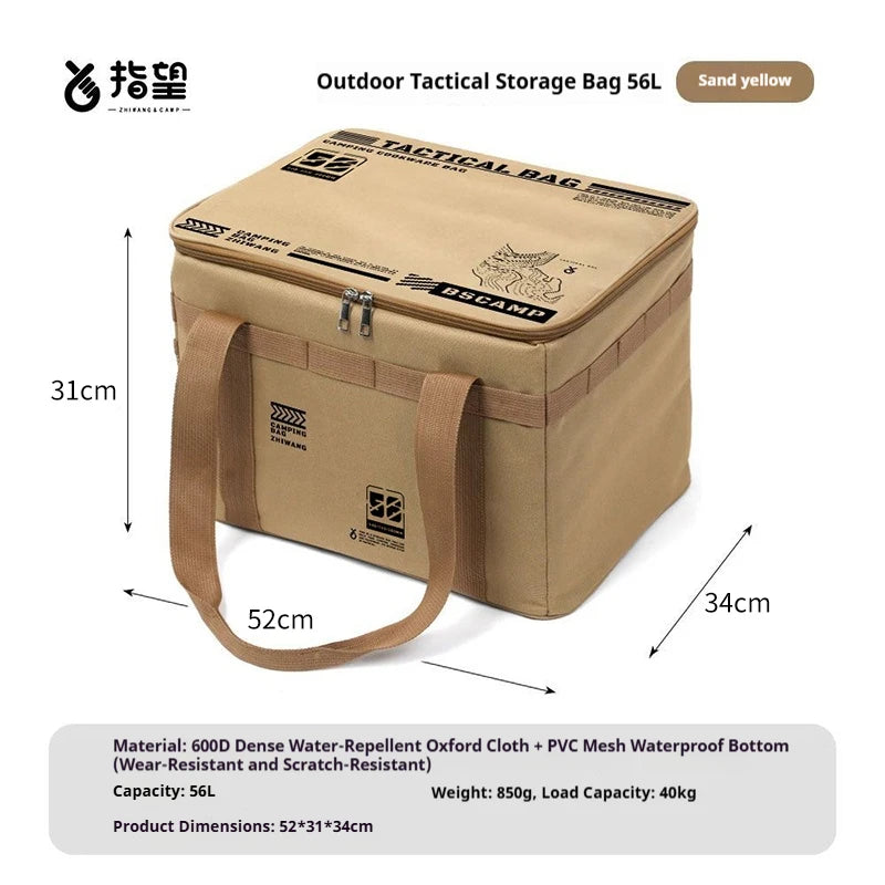 Sac de rangement camping — 30/42/56 L