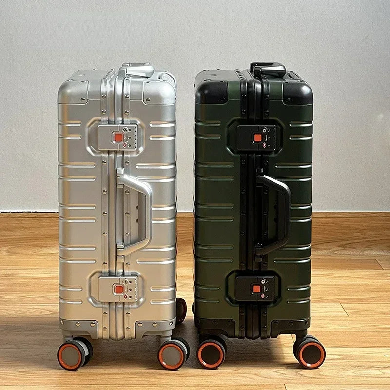 Valise cabine 20 pouces — alliage aluminium-magnésium