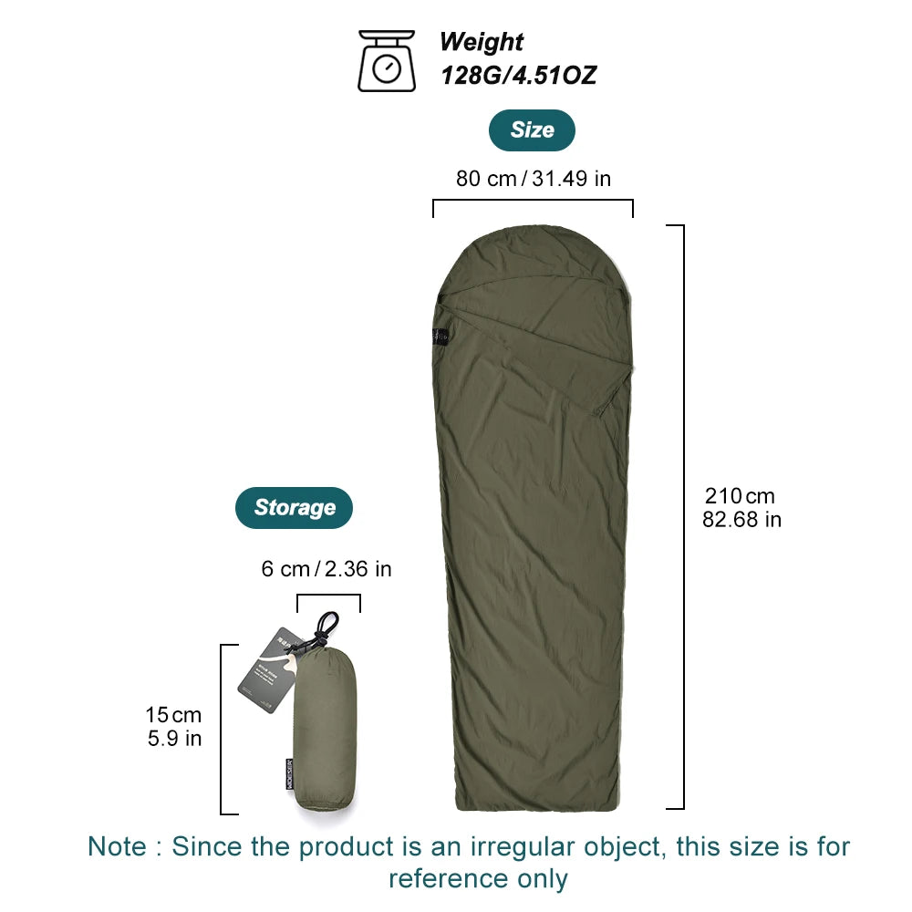 Drap de sac de couchage léger