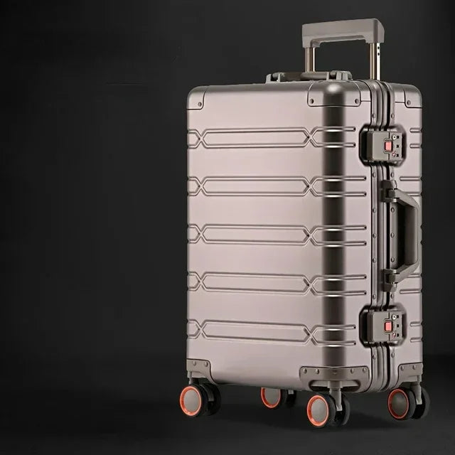 Valise cabine 20 pouces — alliage aluminium-magnésium