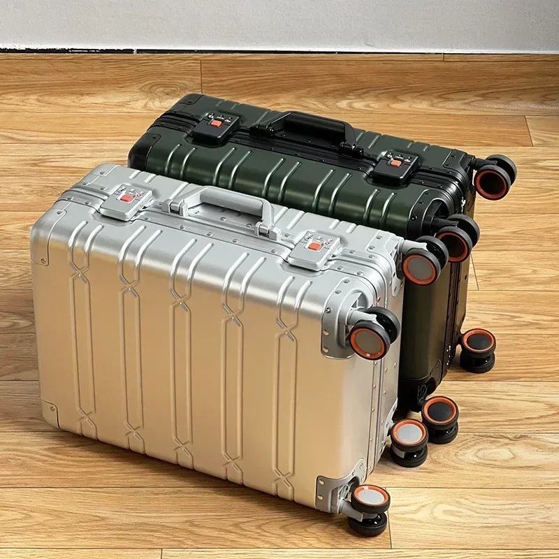Valise cabine 20 pouces — alliage aluminium-magnésium