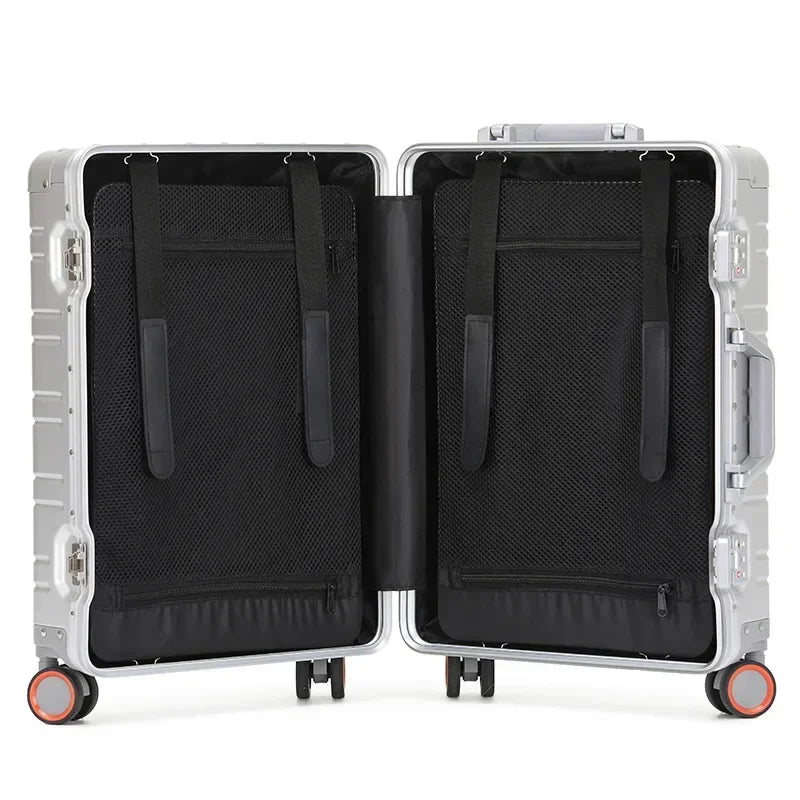 Valise cabine 20 pouces — alliage aluminium-magnésium