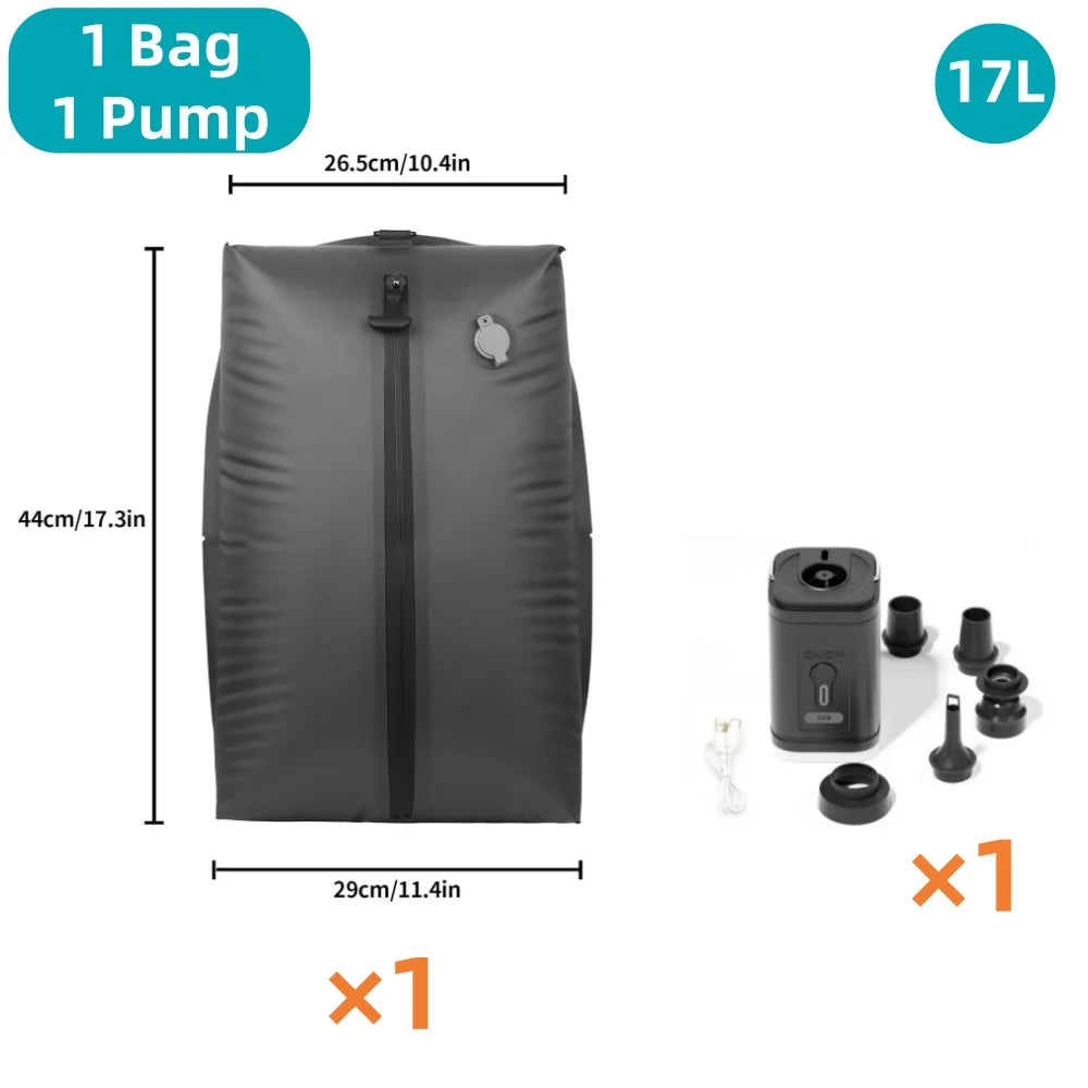 Sacs de compression sous vide pour bagages