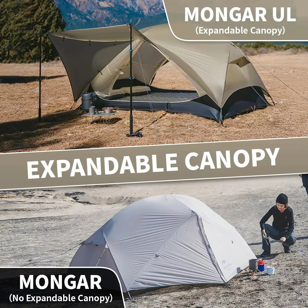 Tente Naturehike Mongar UL2 — 2 places