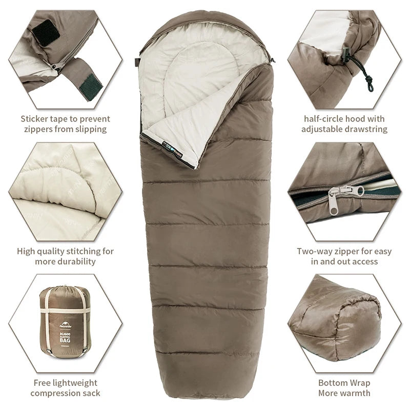 Sac de couchage Naturehike — MJ300 / MJ600