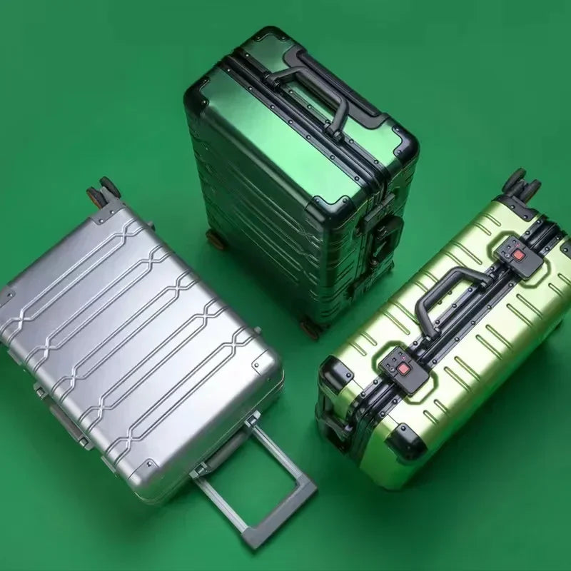 Valise cabine 20 pouces — alliage aluminium-magnésium