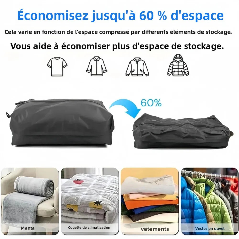 Sacs de compression sous vide pour bagages